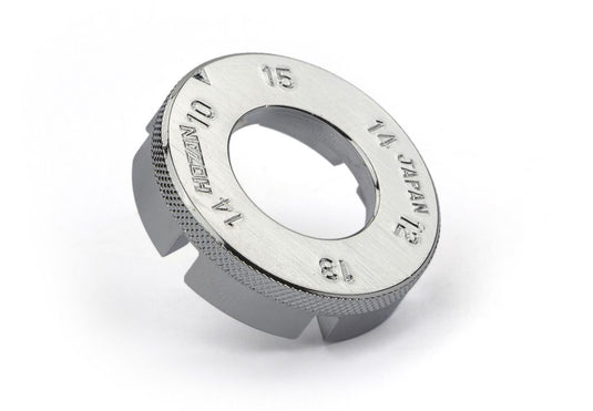 Hozan Nippelspanner rond chroom C-120
