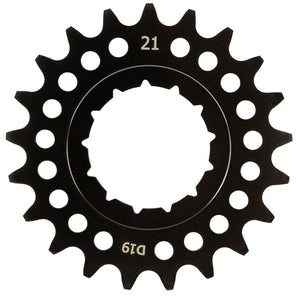 Kmc tandwiel rohloff wide 21t achter zwart