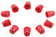 Rubena anp ventiel stofdop dv rood ds a 10