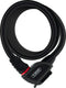 Abus Spiraal Kabelslot Phantom 8950 180 Zwart - 180cm