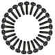Wuerth bout m5x30 inbus iso7380-2 10.9 zinc zw ds a 25