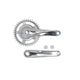 Sunrace - SunRace crankset 38T cranklengte 170mm. zilver aluminium spieloos. 92mm cover. -8mm diepte