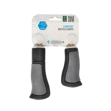 Herrmans handvatten ergo dd08 90 120mm zwart grijs