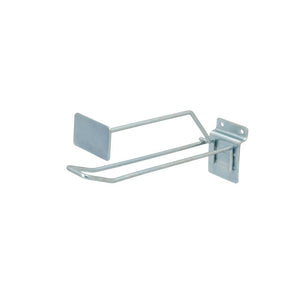 Tegometall stelling haak dubbel lamel m label 20cm