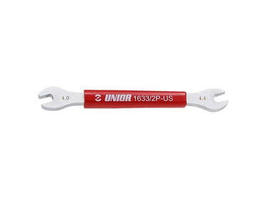 Unior dubbelzijdige spaak sleutel 1633 2p-us 4 x 4,4