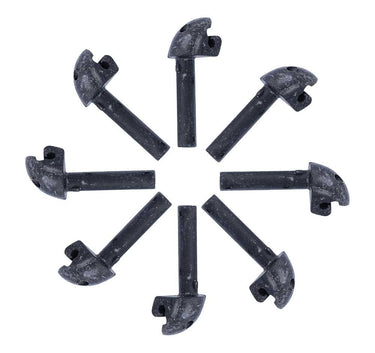 Eurofender spatd ef bev clip pvc zw set a 8