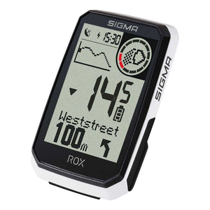 Sigma sport gps bike-computers rox 4.0 endurance white