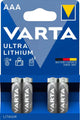 Varta batt va ultra lithium aaa krt a 4