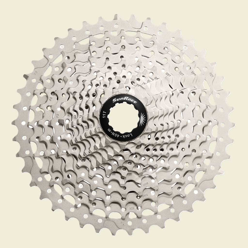 Afbeelding laden in galerijviewer, SunRace csms8 cassette 11 speed 11-40t. zilver in box

