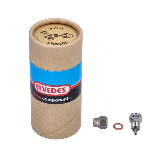 Elvedes set banjo, wartel en ringen (4st)