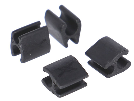 Xlc kabed sh di2 kabelclip 2.5x4mm zw ds a 4 brx12