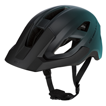 Ked fietshelm embrace jr s-m (52-58cm) - zwart groen