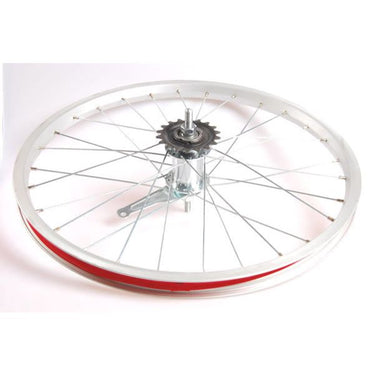 Achterwiel 20x1.75 alu favoriet remnaaf