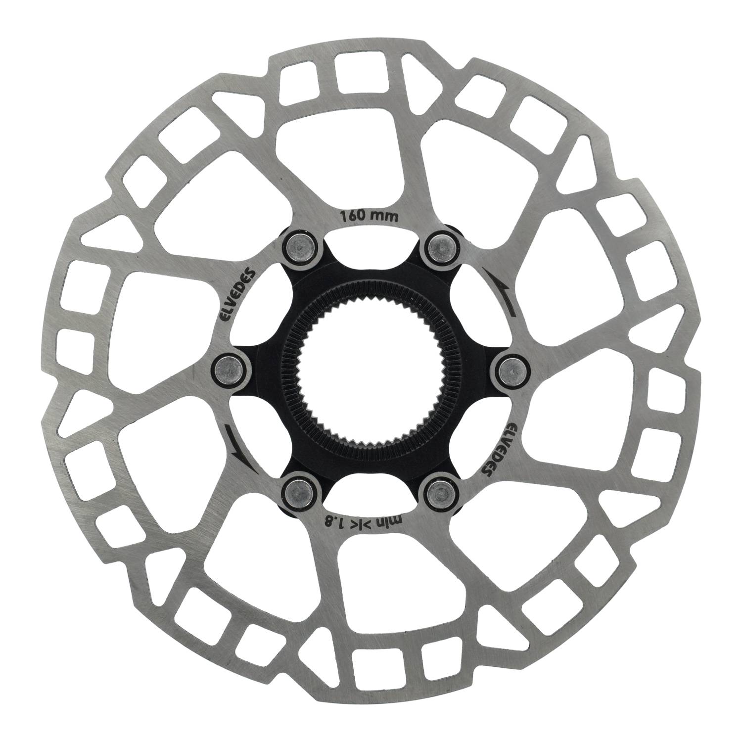 Elvedes remschijf centerlock ø160mm T=2,0mm