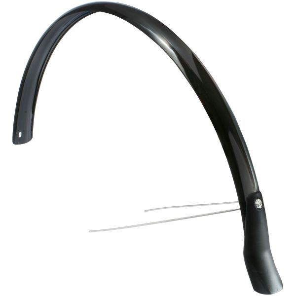 Afbeelding laden in galerijviewer, spatbordenset Snello 28 inch 46 mm kunststof zwart

