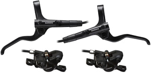Shimano mt200 hydraulische schijfremset voor + achter 1000 1700 mm zwart