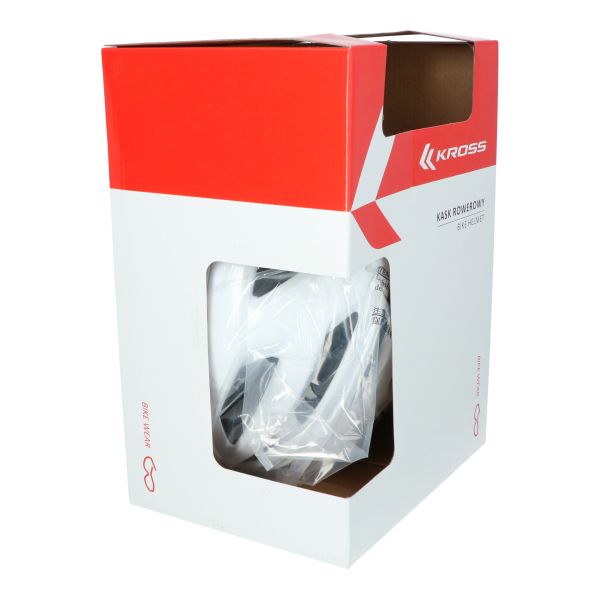 Load image into Gallery viewer, Kross fietshelm road pro l (58-62 cm) - wit

