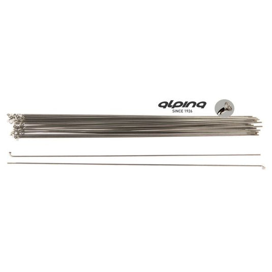 Alpina spaken 296-14 ø2.00mm fg 2.3 - rvs zilver (144 stuks)