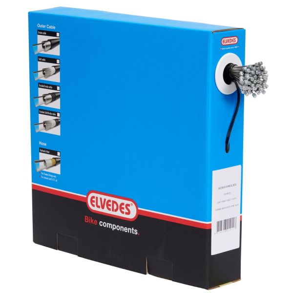 Load image into Gallery viewer, Elvedes schakel binnenkabel slick rvs 2250 mm ø 1,1 mm (100x)

