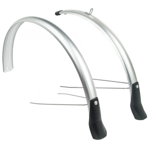 Spatbordset Eurofender Elegance 28 x 46 mm - smoke titanium
