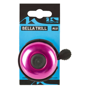 M-wave fietsbel bella trill ø53mm - roze