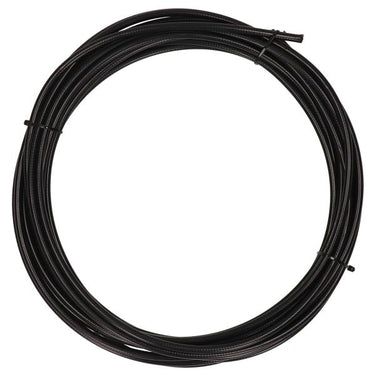 Edge rem buitenkabel ø5mm 10 meter met teflon voering - zwart