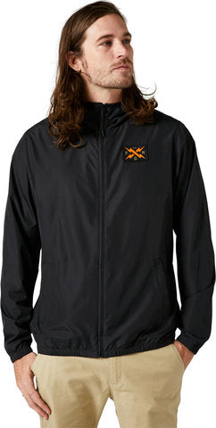 Fox head calibrated windbreaker jacket