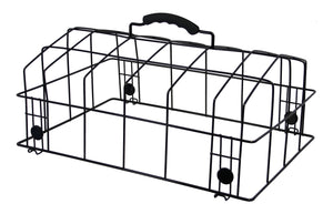 Qtcycletech qt cycle tech hondenmand koepel padua staal zwart 38x31x18 cm 2007381