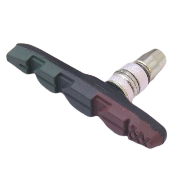 Load image into Gallery viewer, Promax remblokset v-brake met inbus 70mm triple-color (bruin zwart groen)
