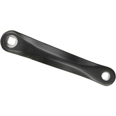 M-wave crankarm links shimano 170mm aluminium - zwart