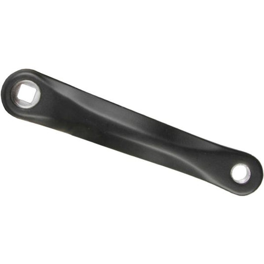 M-wave crankarm links shimano 170mm aluminium - zwart