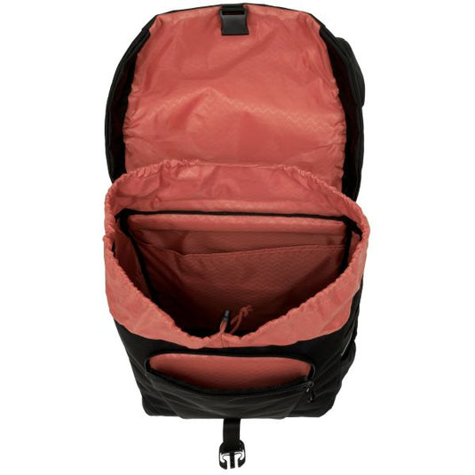 Newlooxs new looxs vigo 536.156mik2 zwart oranje dubbeltas mik 40l