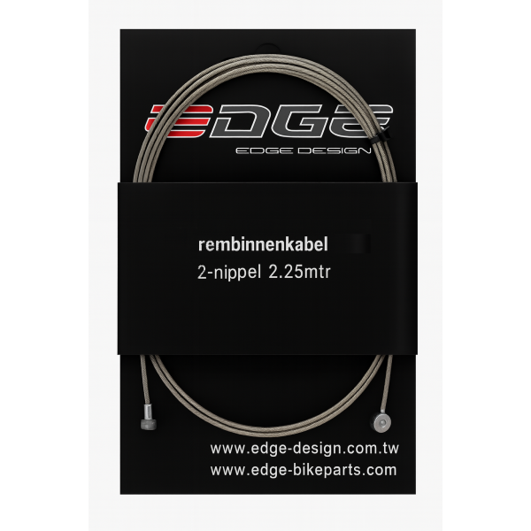 Load image into Gallery viewer, Edge rem binnenkabel 2250 mm met 2 nippels
