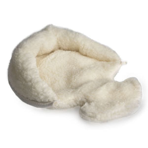 Babyschaal Hoofdverkleiner Plus - Comfortabele katoenen hoofdzeijsteun voor kinderen jonger dan 6 maanden. Geen knoopsgaten, snel te verwijderen. #babyzacht #comfort #hoofdverkleiner