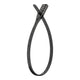 Axa kabelslot code zipper zwart