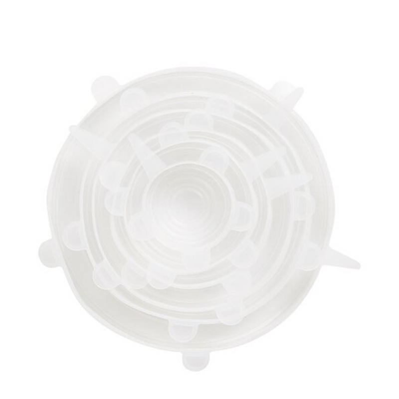 Laden Sie das Bild in Galerie -Viewer, Day deksel universeel silicone 6-delig
