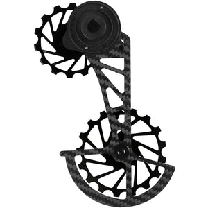 Novaride - axs xplr carbon ceramic derailleur sram red force zwart