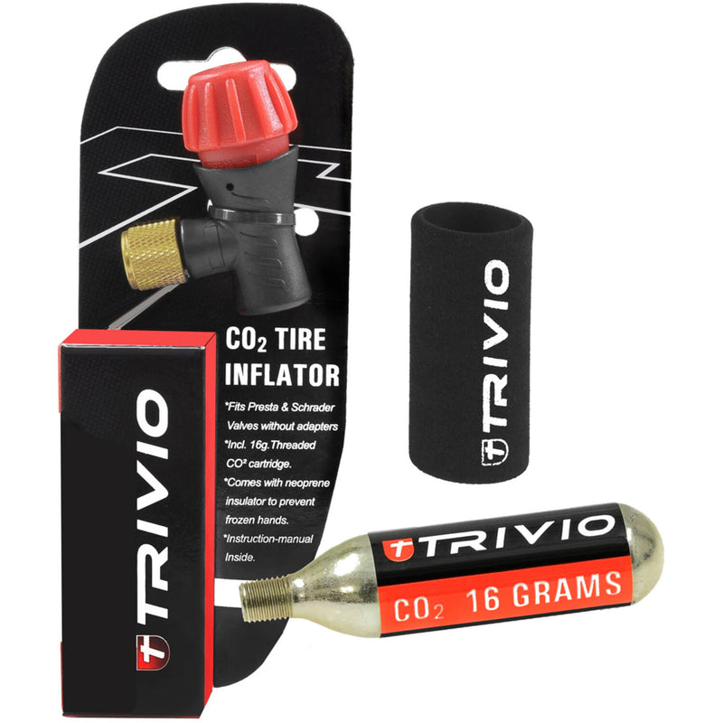 Load image into Gallery viewer, Trivio - co2 adapter + co2 patroon 16 gram + neoprene huls
