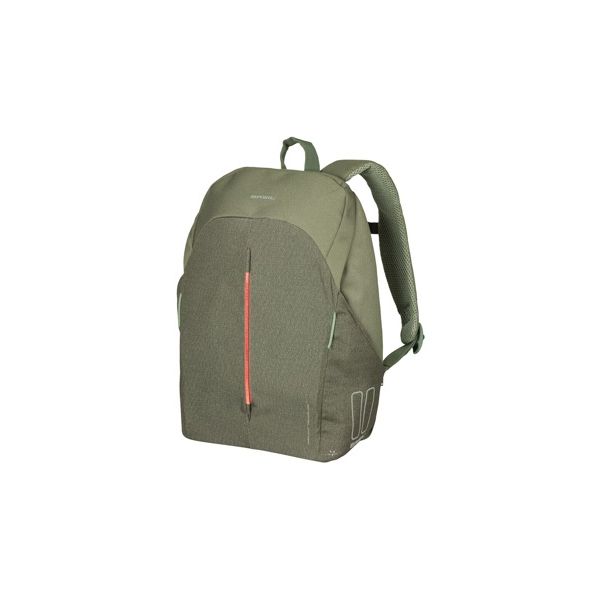 Load image into Gallery viewer, Basil B-Safe Backpack Nordlicht - Fietsrugzak - Unisex - Groen - 13L
