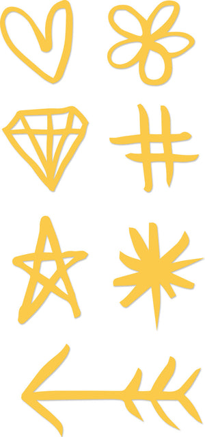 Kaisercraft • decorative die icons