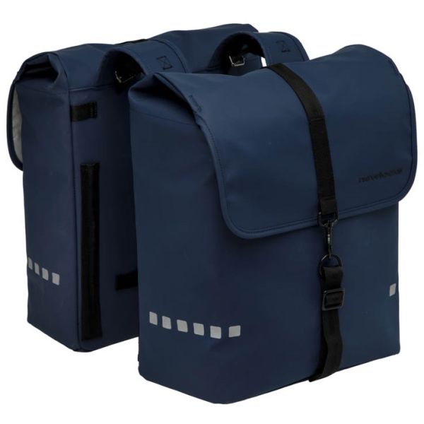 Load image into Gallery viewer, Newlooxs new looxs doppeltasche odense double new looxs twin bags odense double, dark blue
