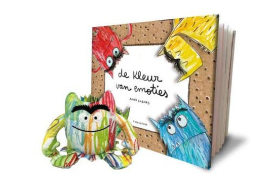 Clavis de kleur van emoties. boek + knuffel