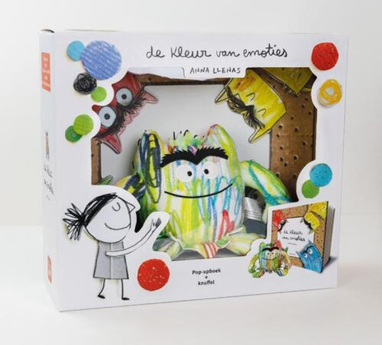 Clavis de kleur van emoties. boek + knuffel