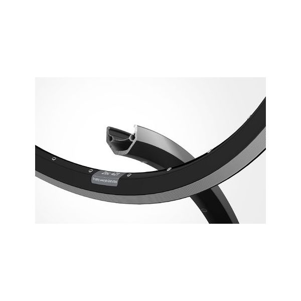 Load image into Gallery viewer, Ryde velg zac 421 28 29 622*21c aluminium - 36 gaats 14g - zwart geslepen
