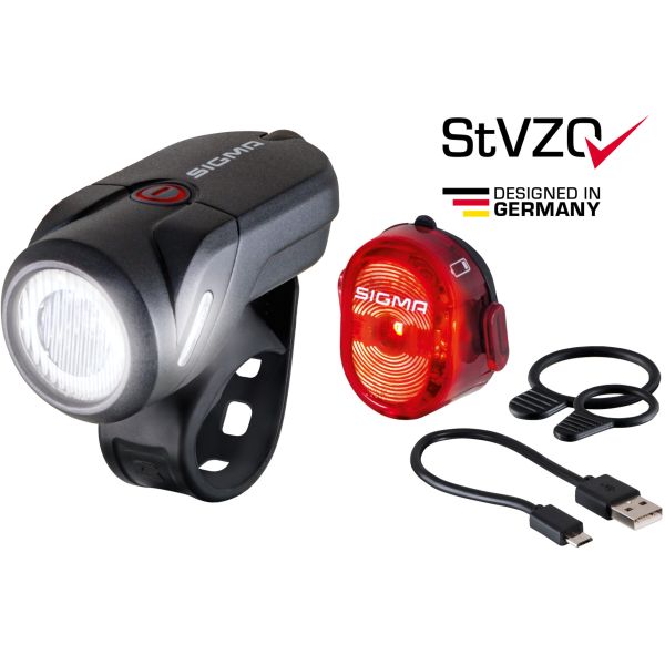 Load image into Gallery viewer, verlichtingsset Aura 35 Lux + Nugget II led oplaadbaar
