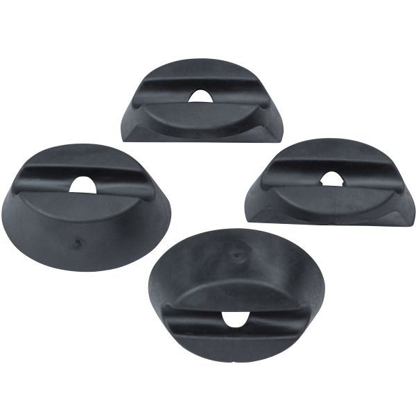 Load image into Gallery viewer, Basil Buddy Rubberen Ringen - Set van 4 - Zwart
