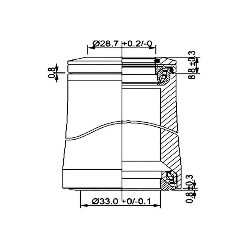 Load image into Gallery viewer, Deda in-4 integrated 1 1 8 - 1 1 4 headset
