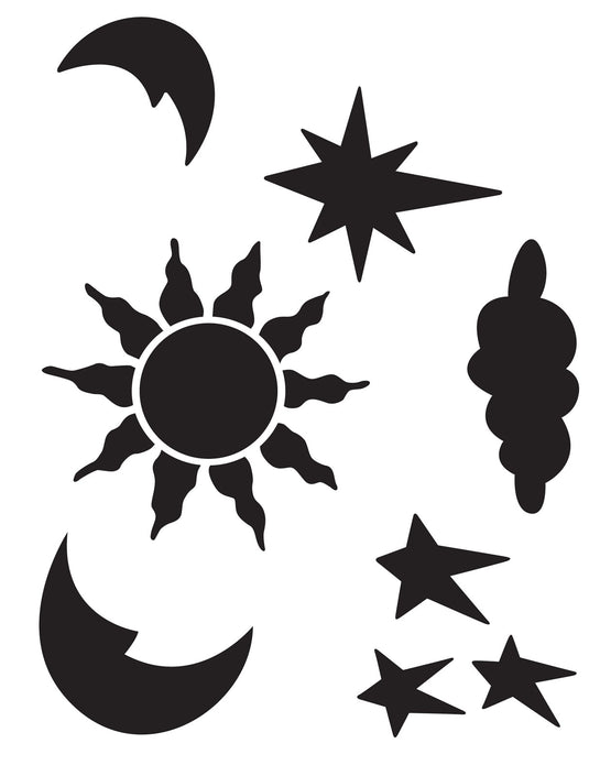 Delta • stencil mania x1 celestial.