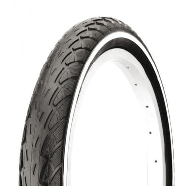 buitenband 22 x 1.75 x 2 reflectie (47-456) zwart