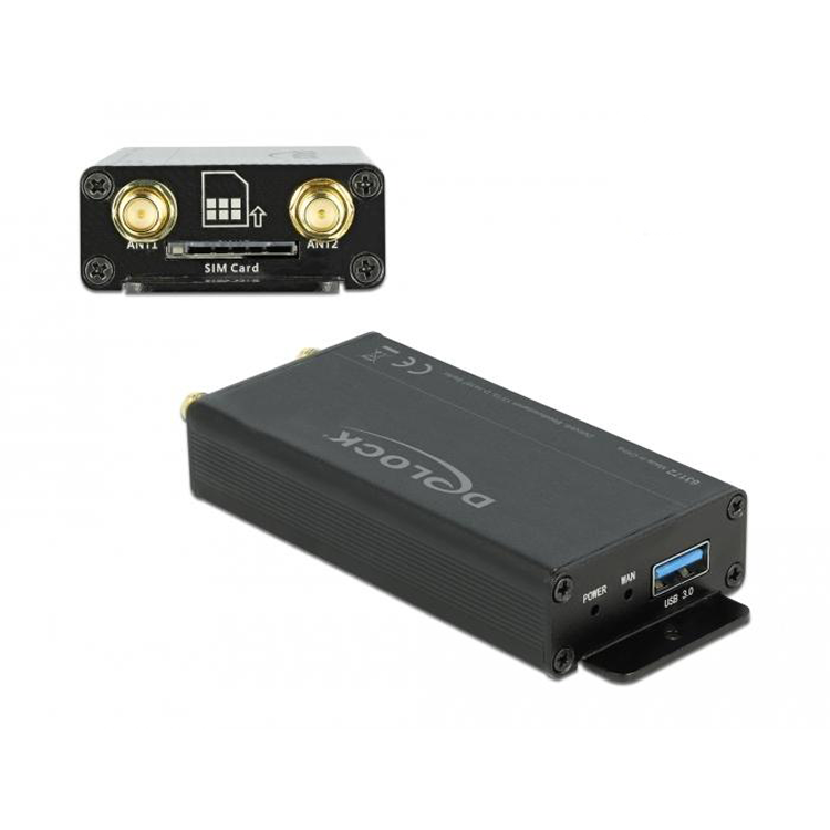Load image into Gallery viewer, Abi delock usb 3.0 converter voor m.2 key b module met sim slot en behuizing

